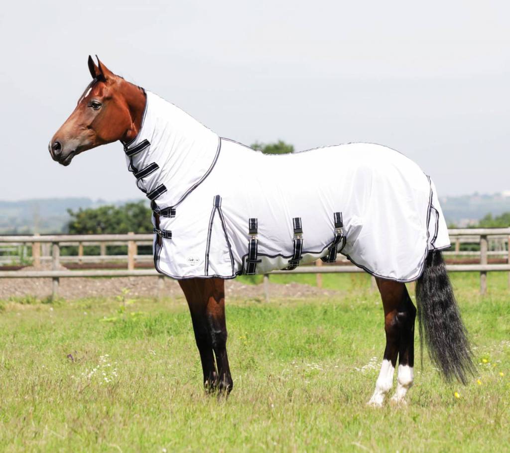 Sahara fly rug with mask horse fly rug fly rug with belly flap horse summer rug horse wearing fly rug with neck and mask breathable fly rug pony to shire sizing full coverage fly rug insect protection