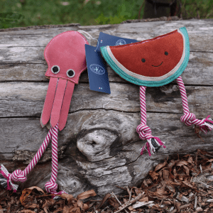Sid the Squid Dog Toy