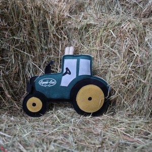 Freddie's Tractor horse toy stable enrichment toy for horses