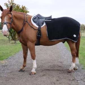 Orca fleece quarter sheet exercise rug fleece horse exercise rug winter riding horse quarter sheet for hacking and schooling warm fleece quarter sheet for horses