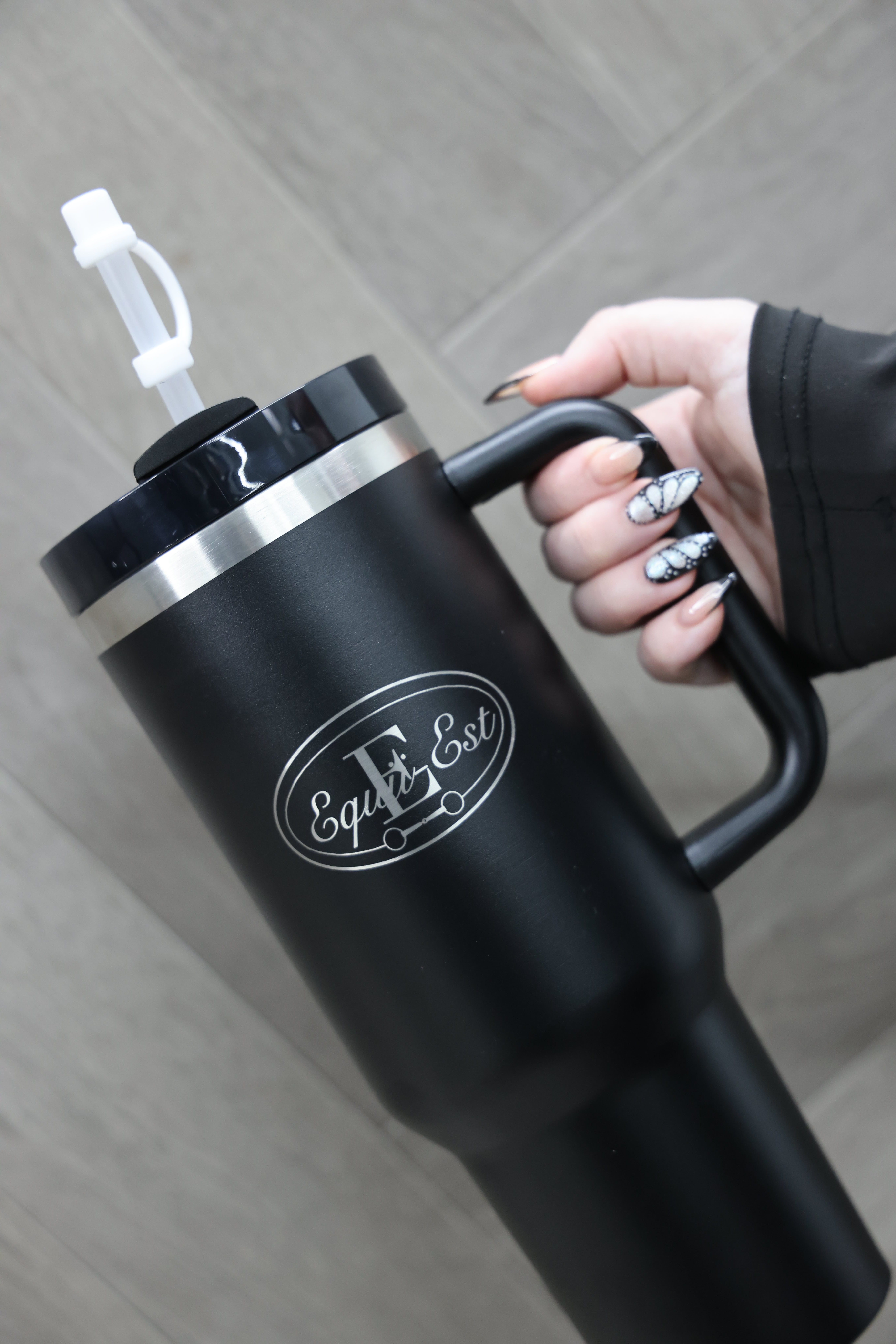 Black Thermal Tumbler